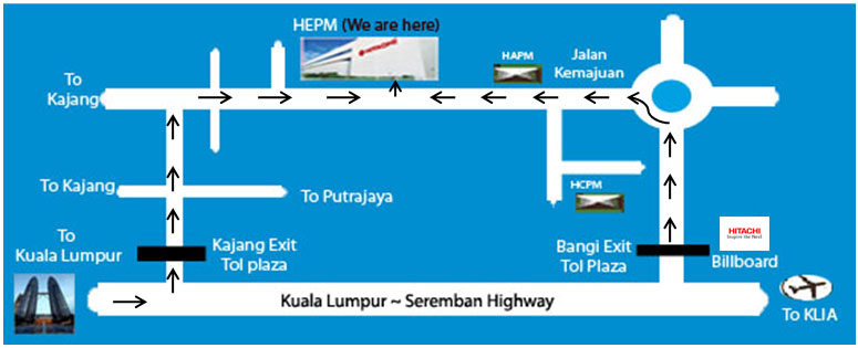 HEPM Location Map