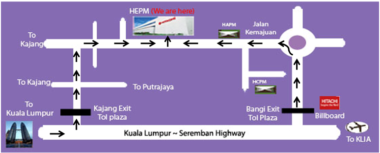 HEPM Location Map